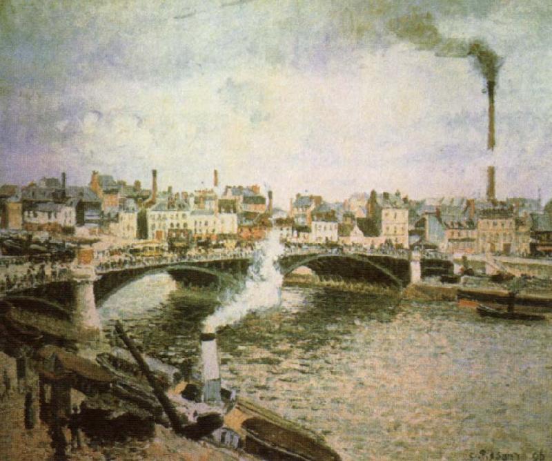 Camille Pissarro Morning,overcast Wather, Sweden oil painting art